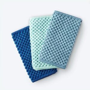 Norwex Deep Counter Cloths navy,sea mist, teal